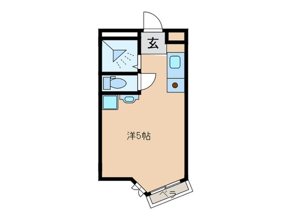 プレスイン六番南の物件間取画像